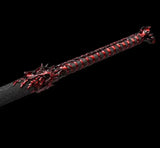 GELSHADOW GS180 Handmade Red Wolf Chinese Sword With Red Blade(US ONLY), view 2