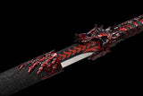 GELSHADOW GS180 Handmade Red Wolf Chinese Sword With Red Blade(US ONLY), view 5