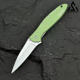GELSHADOW GS203 Kewshaw 1660 Pocket Folding Knife Non-slip Nvlon Fiber Handle EDC, view 5