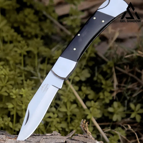 GELSHADOW GS204 Buck112 Folding Knife – Compact EDC Pocket Knife for Camping