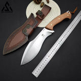 GELSHADOW GS223 Outdoor straight-edge camping survival knife Nepal, view 3