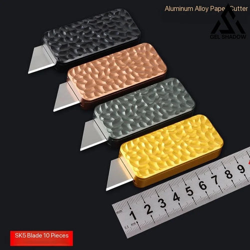GELSHADOW GS209 Meteorite Pattern Mini Creative Art Knife Fidget Knife