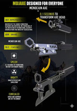 GELSHADOW GS238 New type of multi-functional foldable high-quality tactical axe, view 5