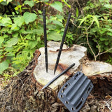 GELSHADOW GS270 Tactical Fixed Blade 3pcs Knife With K sheath Darts Flying Knifes Ninjia, view 5