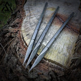 GELSHADOW GS270 Tactical Fixed Blade 3pcs Knife With K sheath Darts Flying Knifes Ninjia, view 6
