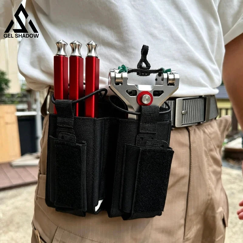 GELSHADOW GS274 Tactical pouch, dual quick-release holster, magazine accessory bag