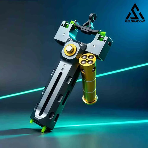 GELSHADOW (Presell-7days)GS278 V10 56 Shots Slingshot with 4-in-1 Magazine CNC Aluminum Alloy