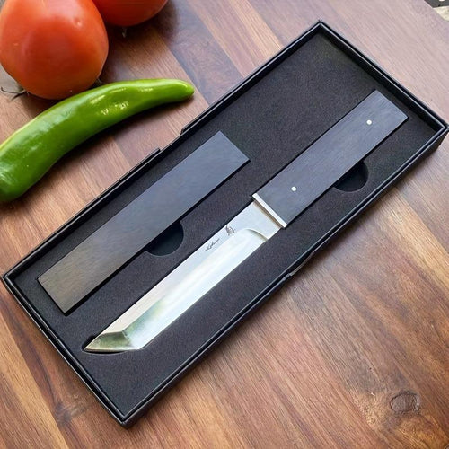 GELSHADOW Japanese Samurai Katana Tanto Fixed Blade Knife-GS97