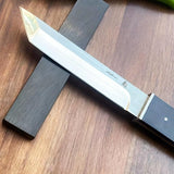 GELSHADOW Japanese Samurai Katana Tanto Fixed Blade Knife-GS97, view 4