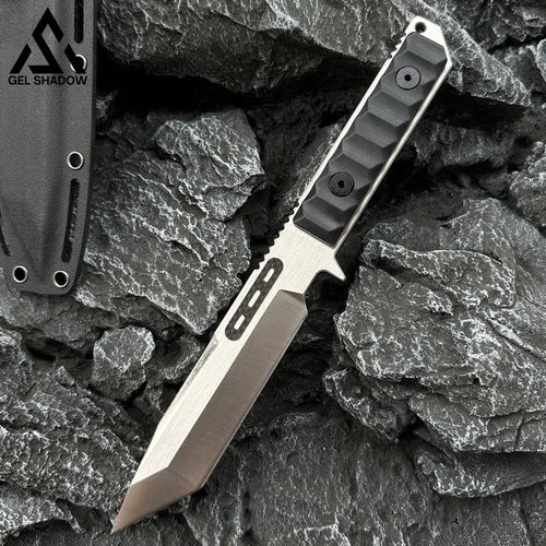 GELSHADOW 8mm Thick King Kong SLEIPNER Superhard Stright Knife-GS121