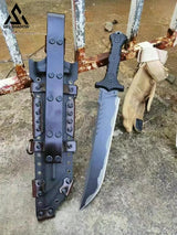 GELSHADOW Miller M17 Survival Knife Heavy-duty Sword-GS98, view 5