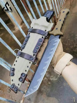 GELSHADOW Miller M17 Survival Knife Heavy-duty Sword-GS98, view 6
