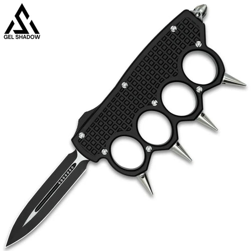 GELSHADOW MT CNC MACHINED Spiked TRENCH Knife-GS08