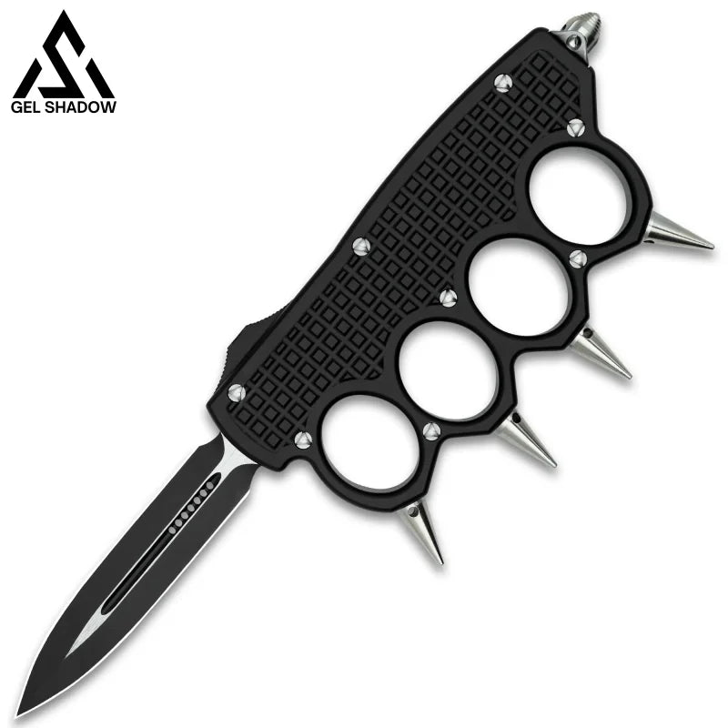 GELSHADOW MT CNC MACHINED Spiked TRENCH Knife-GS08