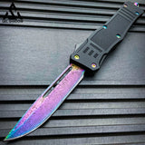 GELSHADOW MT OT* Pocket Golden Rainbow Blue KNIFE-GS11, view 2
