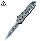 GELSHADOW MT OT* Pocket Golden Rainbow Blue KNIFE-GS11, view 3