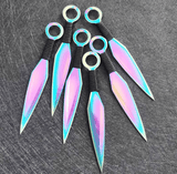 GELSHADOW Professional sub-spinning dart knives, dart flying ninja knives, flying needles-GS131, view 2