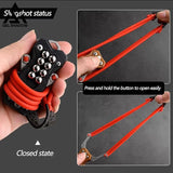 GELSHADOW Multifunctional knife slingshot G10 EDC Pocket Folding Knife-GS18, view 2
