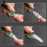GELSHADOW Multifunctional knife slingshot G10 EDC Pocket Folding Knife-GS18, view 3