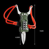 GELSHADOW Multifunctional knife slingshot G10 EDC Pocket Folding Knife-GS18, view 5