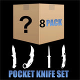 GELSHADOW Mystery 1/2/4/8 Pack Pocket Knifes With Sharpening Stone, view 4