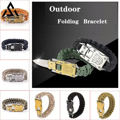 GELSHADOW Outdoor Bracelet Knife Transformers Pattern-GS107