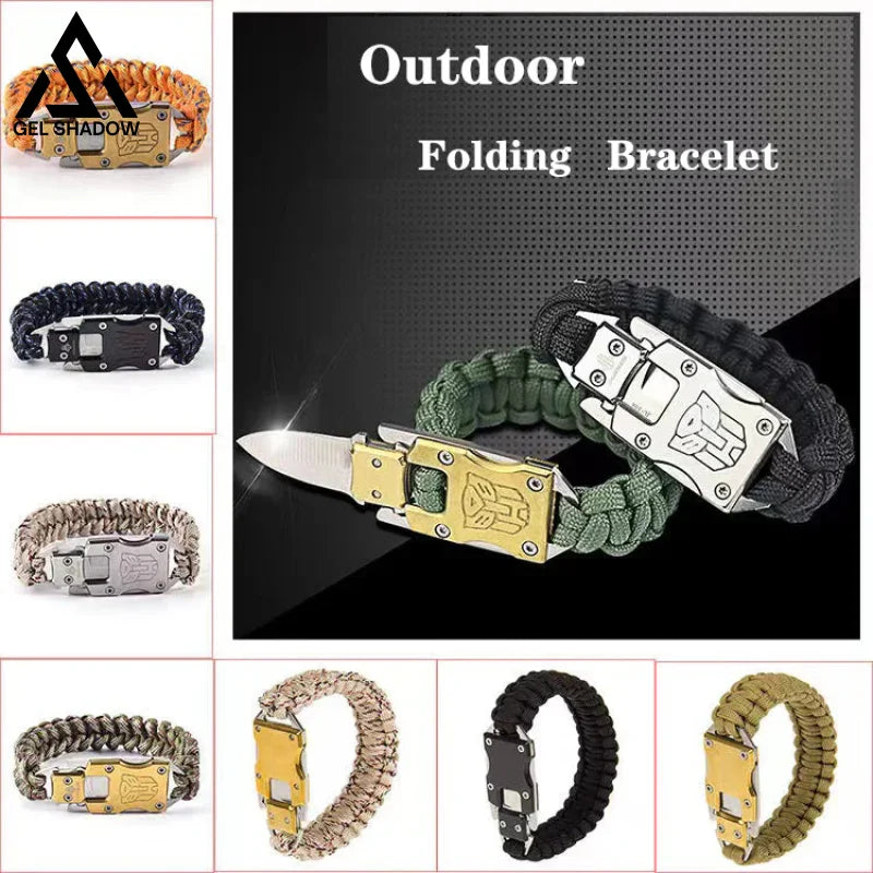 GELSHADOW Outdoor Bracelet Knife Transformers Pattern-GS107