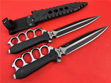 GELSHADOW M48 Liberator Trench Knife | 7 1/2” 2Cr13 stainless steel blade | 13 3/4” overall | Vortec and nylon sheath included-GS76, view 5