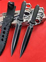 GELSHADOW M48 Liberator Trench Knife | 7 1/2” 2Cr13 stainless steel blade | 13 3/4” overall | Vortec and nylon sheath included-GS76, view 6