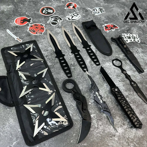 GELSHADOW GS241-10 pcs Ninja Pack black Daily training Tool