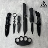 GELSHADOW GS245-Premier Tactical Black Knifes Box Set 7pcs, view 2