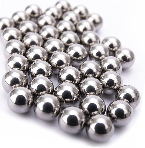 GELSHADOW 8mm Slingshot Ammo (5/16") Diameter Steel Ball Glossy Galvanized Clean Oil-free