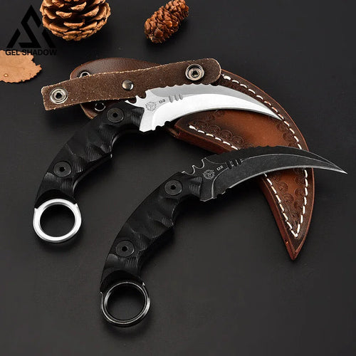 GELSHADOW STRIDER Shadow Knife Sharp Knife D2 Steel-GS126