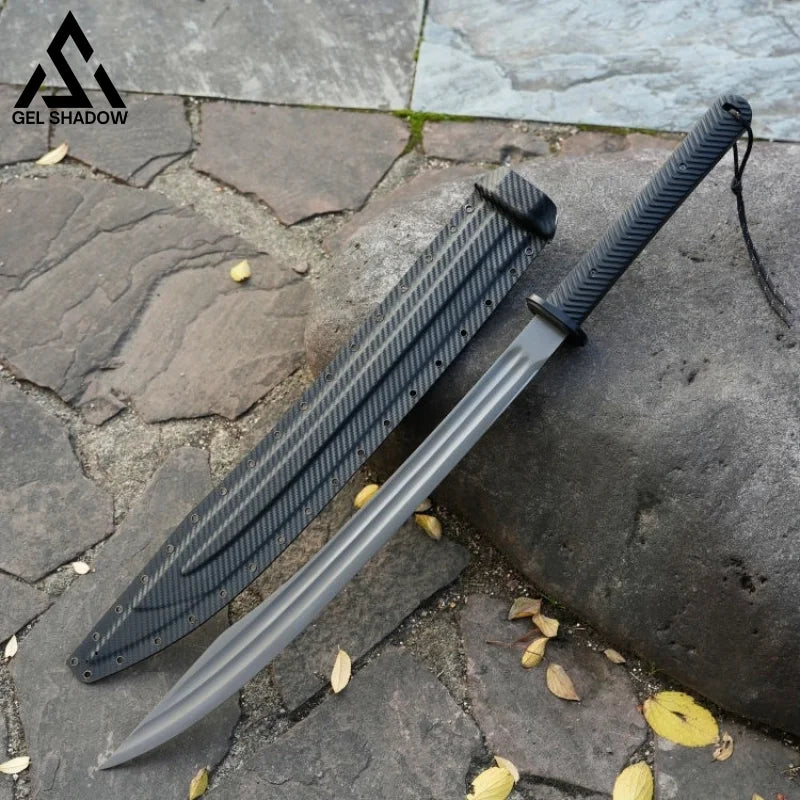 GELSHADOW GS232 Tactical bullwhip Katana titanium blade G10 handle-US ONLY