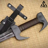 GELSHADOW GS235 Vintage-style Spartan Warrior Knife, view 4