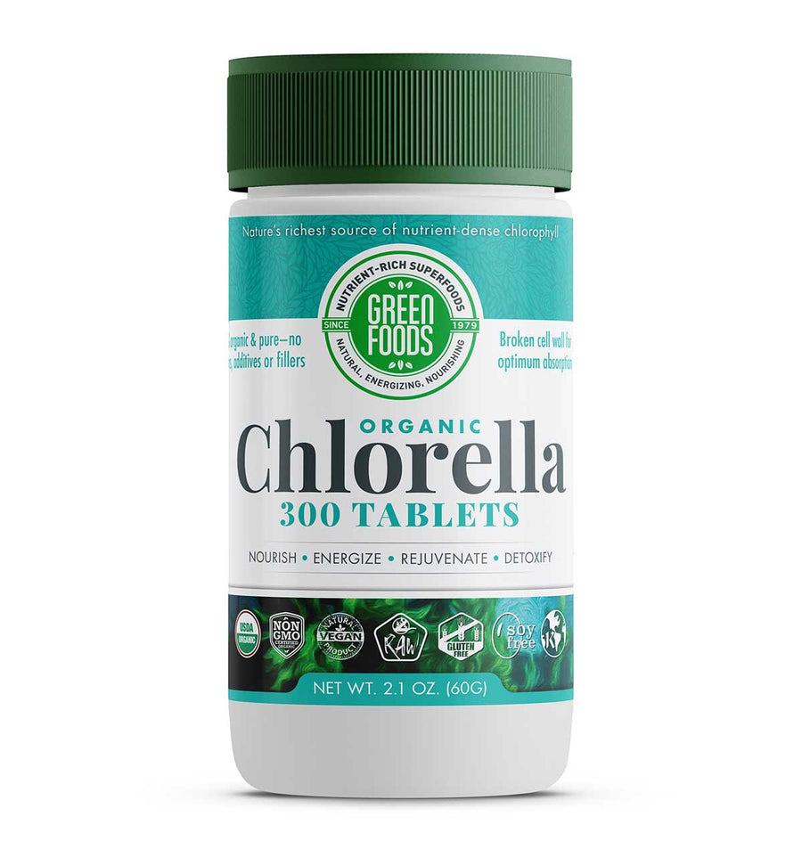 Green Foods Chlorella Tabs