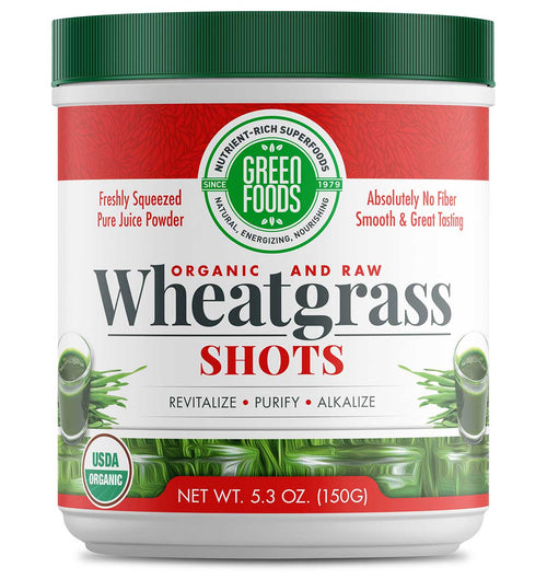 Green Foods Wheat Grass Shots
