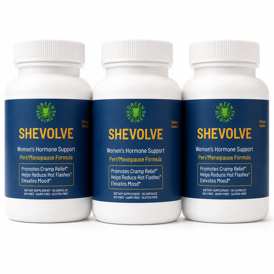 Green Regimen SheVolve 3-Pack | 90-Day Hormone Support