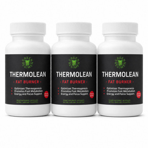 Green Regimen ThermoLean 3-Pack | 90-Day Supply | No Fillers, Lab-Tested