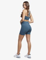 Guru Muscle All For It Shorts - Teal, view 2