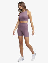 Guru Muscle All For It Sports Bra - Lilac, view 4