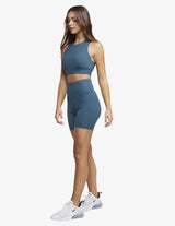 Guru Muscle All For It Sports Bra – Teal, view 3