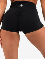Guru Muscle ANIMAL SCRUNCH BUM SHORTS BLACK, view 3