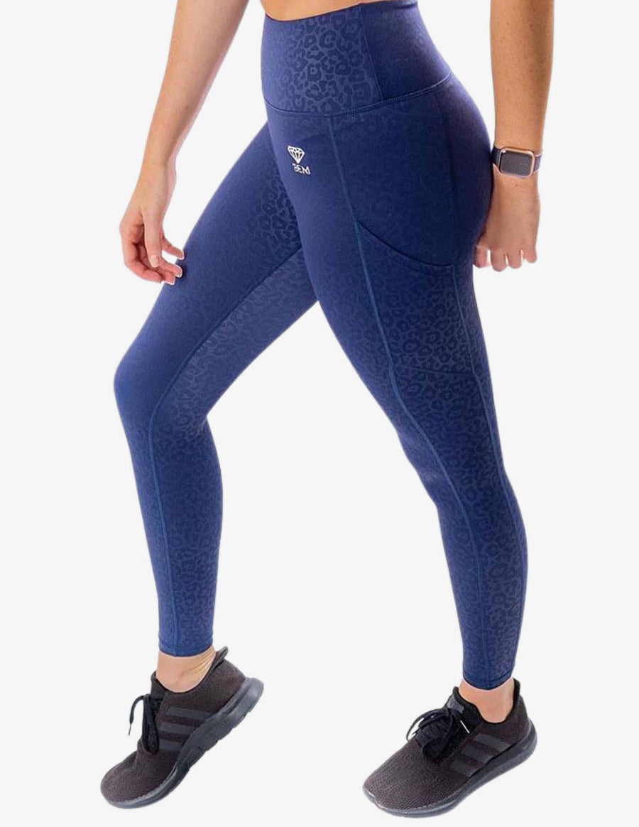 Guru Muscle Aria Embossed Leggings
