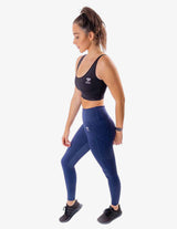 Guru Muscle Aria Embossed Leggings, view 2
