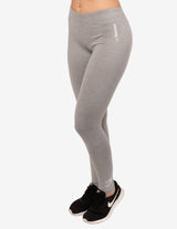 Guru Muscle ARK JERSEY LEGGINGS LIGHT GREY MARL, view 2