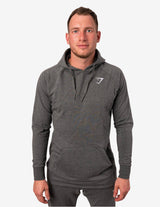 Guru Muscle Ark Pullover Charcoal Marl, view 2