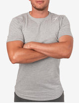 Guru Muscle Ark T-shirt Light Grey Marl, view 3