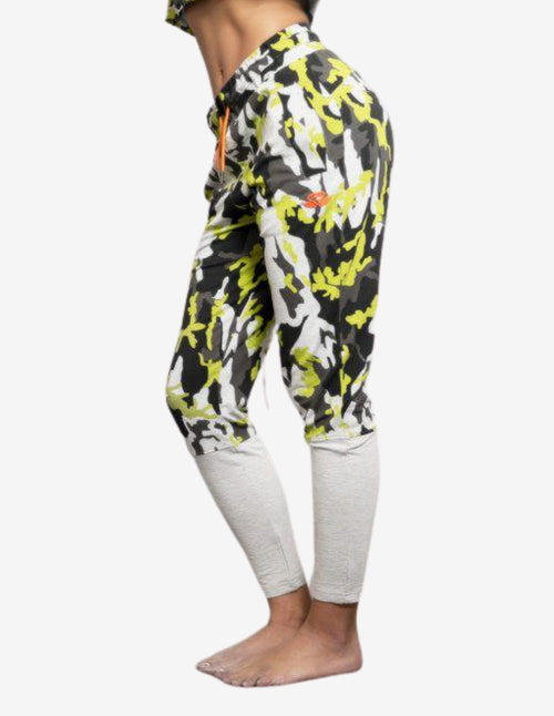 Guru Muscle ARTEMIS Jogger – GREY & LIME LIGHT