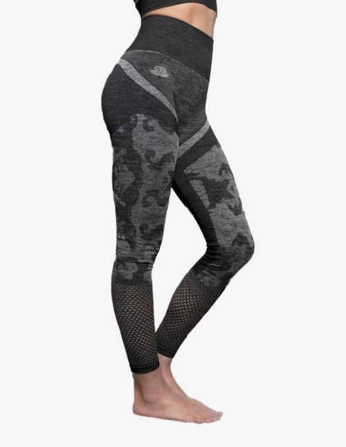 Guru Muscle ATHENA CAMO Legging High Waist – ANTHRACITE
